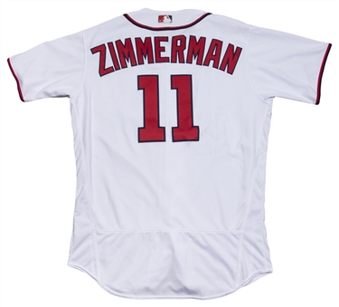 2017 Ryan Zimmerman Game Used Washington Nationals Home Jersey Used For 5 Games & Photo Matched To Career Home Run #226 (Sports Investors)